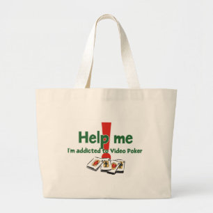 Video Poker Addict's canvas tas