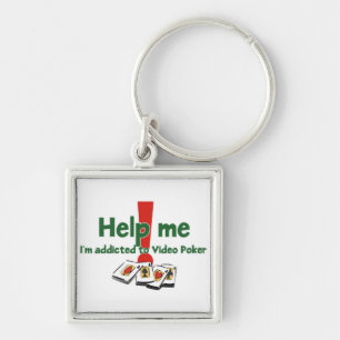 Video Poker Addict's Sleutelhanger