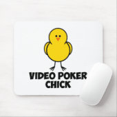 Video Poker Chick Muismat (Met muis)