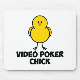 Video Poker Chick Muismat