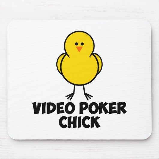 Video Poker Chick Muismat (Voorkant)