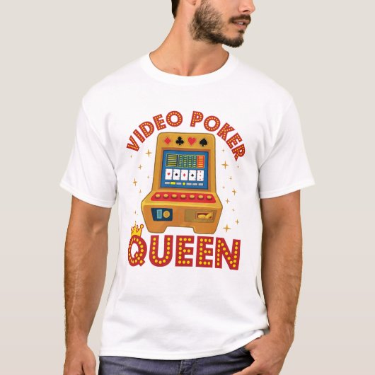 Video Poker Queen T-shirt (Voorkant)