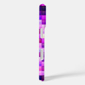 Video spelpixels roze vierkant patroon Case-Mate iPhone case (Achterkant / Rechts)