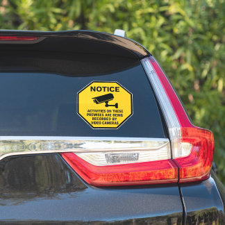 Video Surveillance Waarschuwingsbord  Sticker