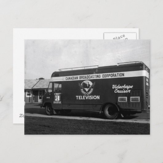 Video Tape Mobile Unit Briefkaart (Voorkant / Achterkant)