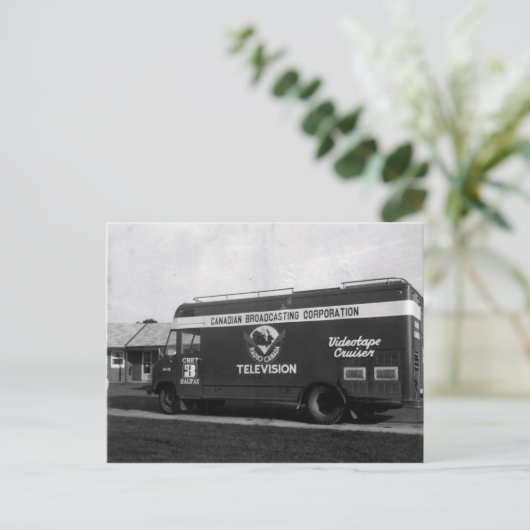 Video Tape Mobile Unit Briefkaart (Staand voorkant)