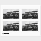 Video Tape Mobile Unit Rechthoekige Sticker (Vel)