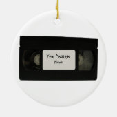 Video-tapesornament Keramisch Ornament (Achterkant)