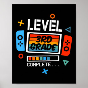 Video van de laatste schooldag op niveau 3 poster