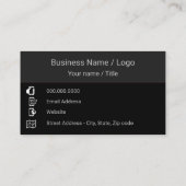 Video van drone-foto visitekaartje (Achterkant)