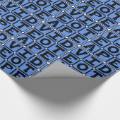 Videoband, VHS-band Cadeaupapier (Hoek)