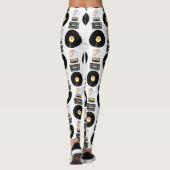 Videoband Vinyl LP Leggings (Achterkant)