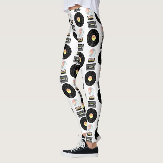Videoband Vinyl LP Leggings (Links)