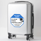 Videobewakingstekens, Zakelijke CCTV-beveiliging Sticker (Koffer)
