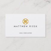 Videobewerker, Filmmaker, Film Reel Logo, Visitekaartje (Voorkant)