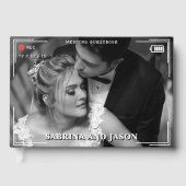 Videocamera Fotobruiloft Gastenboek (Voorkant)