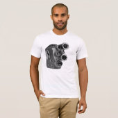 videocamera t-shirt (Voorkant volledig)