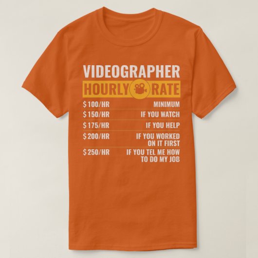 videodefinitie videobewerking t-shirt (Design voorkant)