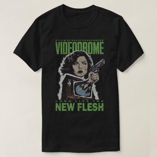 Videodrome DISTRESSED2 T-shirt (Design voorkant)