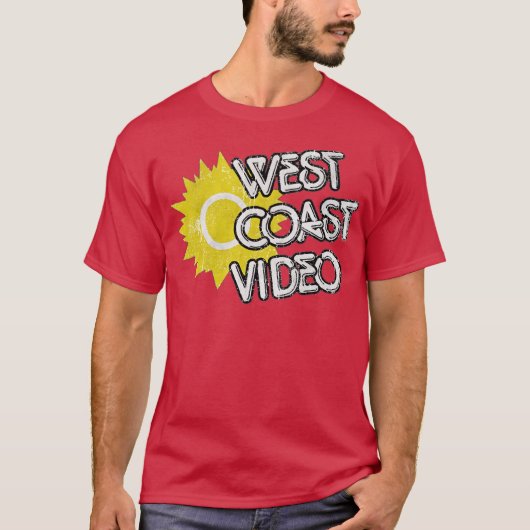 videofotoom voor de westkust t-shirt (Voorkant)