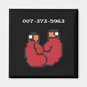 Videogame 90s 45s Codes Grappig cadeau Magneet