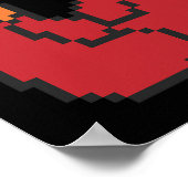 Videogame 90s 45s Codes Grappig cadeau Poster (Hoek)