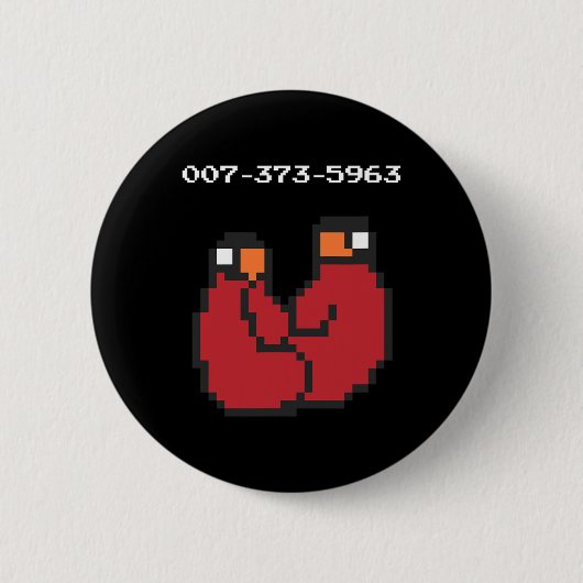 Videogame 90s 45s Codes Grappig cadeau Ronde Button 5,7 Cm (Voorkant)