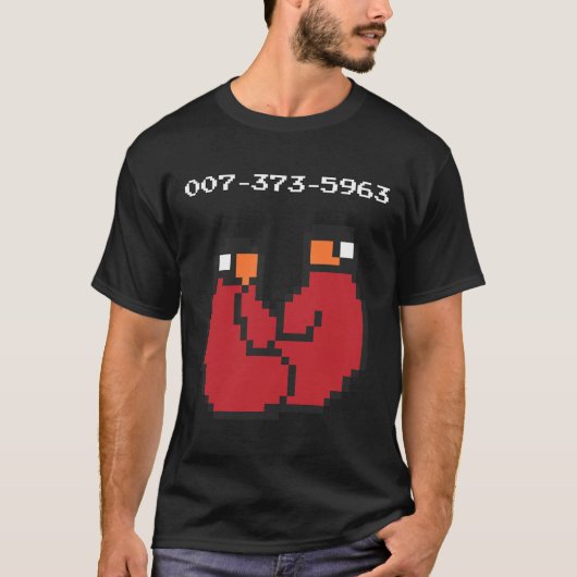 Videogame 90s 45s Codes Grappig cadeau T-shirt (Voorkant)