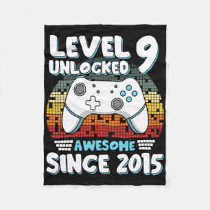 Videogame 9e Verjaardag Jongens Meisjes Kinder 9 j Fleece Deken