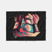 Videogame-arcade Fleece Deken (Voorkant (Horizontaal))