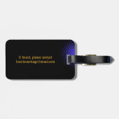 Videogame-controller Bagagelabel (Achterkant horizontaal)