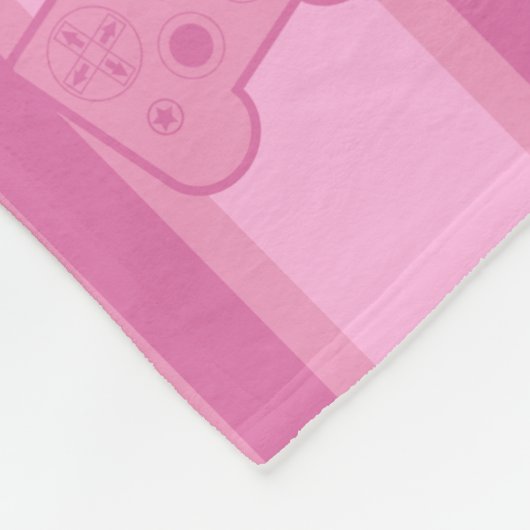 Videogame-controller Fleece Deken (Hoek)