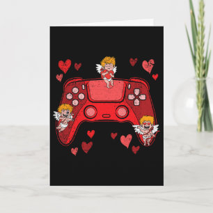 Videogame Controller Hart Valentijnsdag Schattig G Kaart