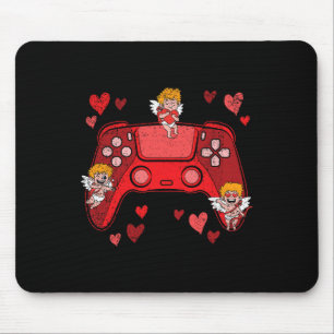 Videogame-controller Hart Valentijnsdag Schattig G Muismat