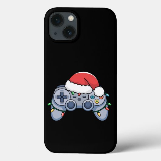 Videogame Controller Kerst Santa Hoed Gamer Case-Mate iPhone Case (Achterkant)