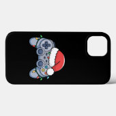 Videogame Controller Kerst Santa Hoed Gamer Case-Mate iPhone Case (Achterkant (horizontaal))