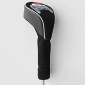 Videogame Controller Kerstman Kerstmuts Gamer Golfheadcover (Schuin)