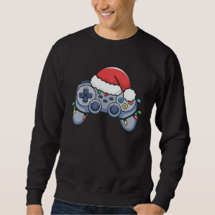 Videogame Controller Kerstman Kerstmuts Gamer Trui