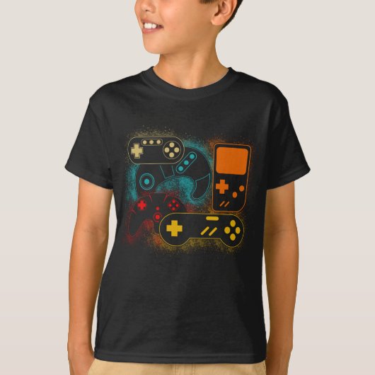 Videogame-controller T-shirt (Voorkant)