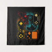 Videogame-controller Wandkleed (Voorkant (horizontaal))