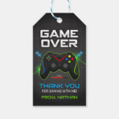 Videogame Dank u Cadeau Labels Cadeaulabel (Voorkant)
