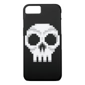 Videogame Death Skull - Pixel Art Case-Mate iPhone Case (Achterkant)