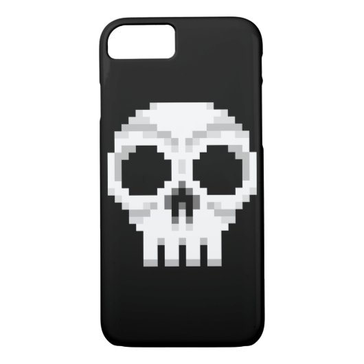 Videogame Death Skull - Pixel Art Case-Mate iPhone Case (Achterkant)