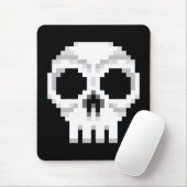 Videogame Death Skull - Pixel Art Muismat (Met muis)