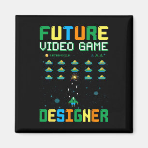 Videogame Designer voor kinderen1 Magneet