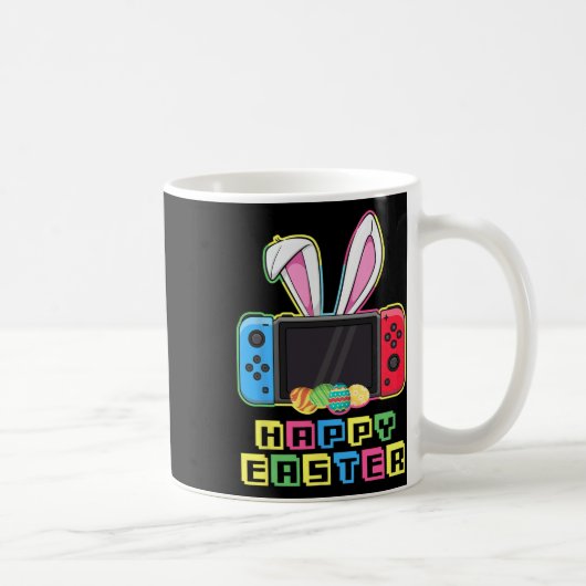 Videogame Easter Bunny Funny Gaming Controller Ga Koffiemok (Rechts)