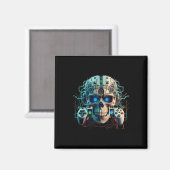 Videogame Gamer Amorphous Creature Skull Gaming C Magneet (Voorkant / Achterkant)