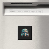 Videogame Gamer Amorphous Creature Skull Gaming C Magneet (Insitu (Vaatwasser))