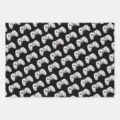 Videogame met kleurrijke gamer inpakpapier vel (Voorkant 2)