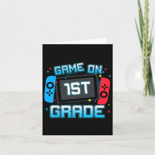 Videogame op 1e klas gamer Byck naar schooljongens Kaart